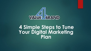 Simple step to tune your digital marketing plan