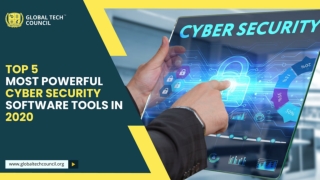 Top 5 Most Powerful Cyber Security Software Tools in 2020