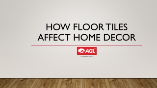 How floor tiles affect home decor