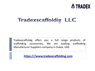 Different Types of Scaffolding for Sale or Rent