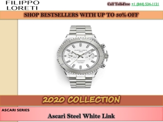 Filippo Loreti Reviews | Ascari Steel White Link