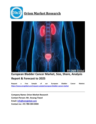 European Bladder Cancer Market Size, Industry Trends, Share and Forecast 2020-2026