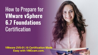 VMware vSphere 6.7 Foundations 2019 (2V0-01.19) Exam | Strat Your Preparation