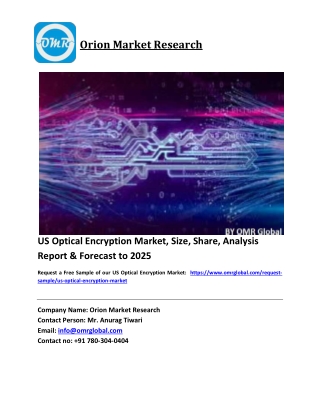 US Optical Encryption Market Size, Industry Trends, Share and Forecast 2019-2025
