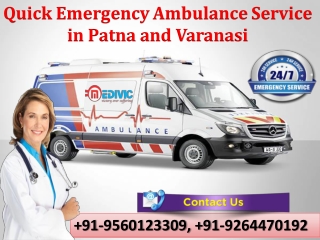 Top-Class ICU Setup Emergency Care by Medivic Ambulance Service in Patna