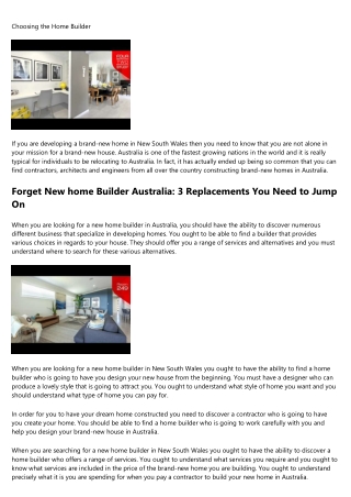 14 Common Misconceptions About New home Builder New South Wales