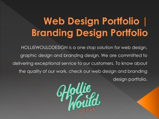 Web Design Portfolio | Branding Design Portfolio | HOLLIEWOULDDESIGN