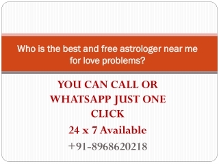 Astrologer near me without fees  91-8968620218