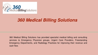 California Urgent Care Medical Billing