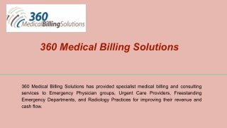 California Urgent Care Medical Billing