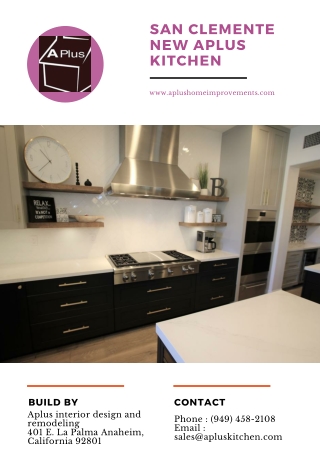 San Clemente New Aplus kitchen