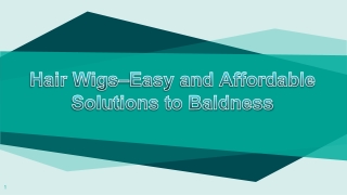 Hair Wigs–Easy and Affordable Solutions to Baldness