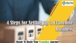 4 Steps for Setting up a Franchise Business