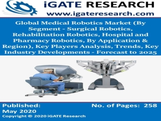 Global Medical Robo Marketics and Forecast to 2025