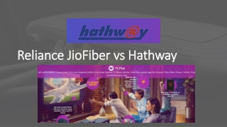 JioFiber vs Hathway