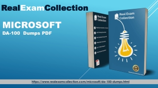 2020 RealExamCollection  Microsoft DA-100 Dumps and Exam Questions