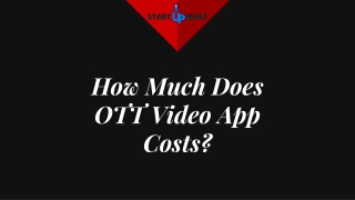 How Much Does OTT App Cost?