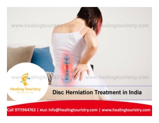 Full List of Medical Treatments in India at Healing Touristry