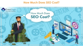 How much do SEO services cost | SEO Pricing in 2020 - EvenDigit