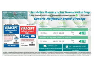 Generic Viracept Medication Online | #GenuineDrugs123