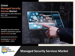 Managed Security Services Market 2020 - Key Vendors, Growth Probability and future scenario, Report