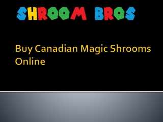 Buy Canadian Magic Shrooms Online
