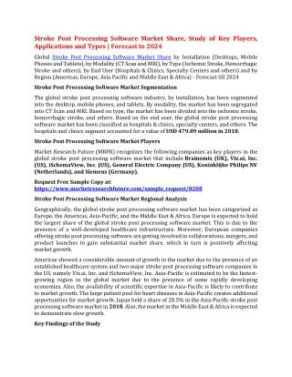 Stroke Post Processing Software Market Share, Study of Key Players, Applications and Types, Forecast to 2024
