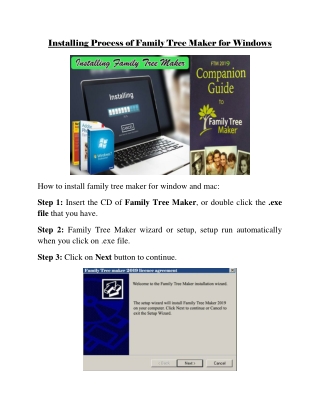 Family Tree Maker Support