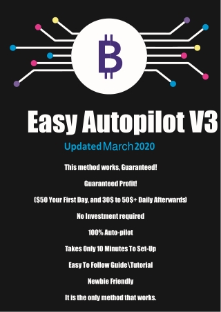 Easy Autopilot V3. Updated March 2020