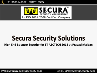 Bouncer Security for Events and Functions at Pragati Maidan