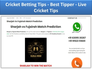 Ipl betting tips