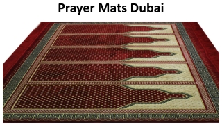 Prayer Mats Dubai