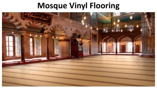 Mosque Vinyl Flooring