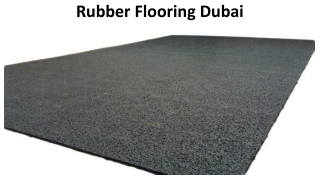 Rubber Flooring Dubai