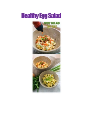 Healthy Egg Salad