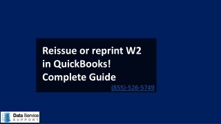 How Do i reissue or reprint w2 in QuickBooks