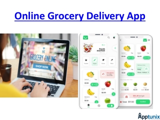 Grocery App Development