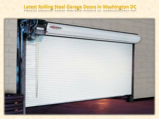 Latest Rolling Steel Garage Doors in Washington DC