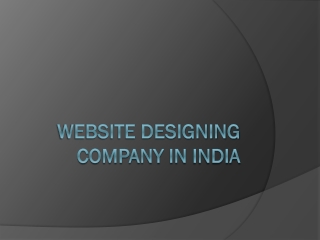 Website Designing Company In India, Web Designer in India, Web Development Company in India