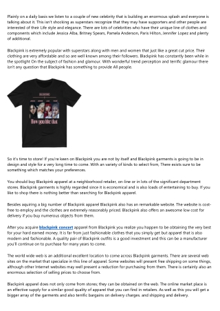 The 3 Greatest Moments in blackpink merch History