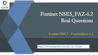 NSE5 Certification NSE5_FAZ-6.2 Real Questions