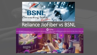 JioFiber Broadband vs BSNL