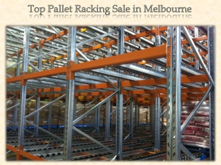 Top Pallet Racking Sale in Melbourne