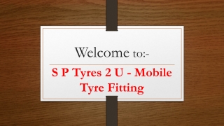 Need Emergency Mobile Tyre Service in the west end
