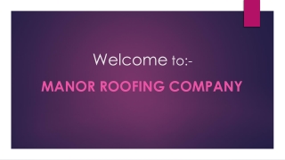 Best Roofing Contractor in Round Hill