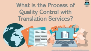 The process of quality control with translation services