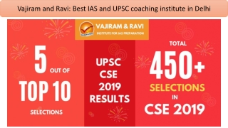 Vajiram & Ravi – Best IAS coaching in Delhi