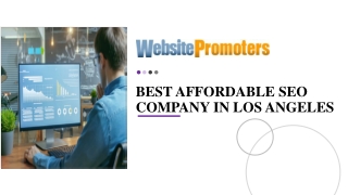 Best Affordable SEO Company in Los Angeles
