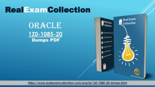 2020 1Z0-1085-20 Actual Tests - 1Z0-1085-20 Actual Dumps PDF - Realexamcollection