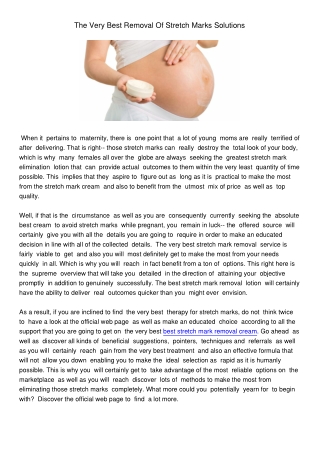 Best Cream To Prevent Stretch Marks During Pregnancy